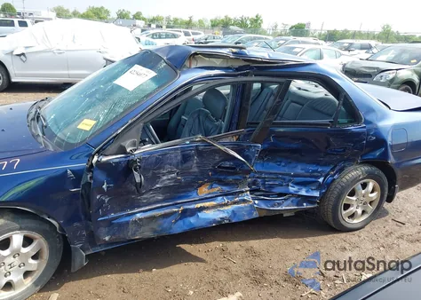 2001 Honda Accord 2.3 Ex из США, поврежденный, VIN 1HGCG66831A104813